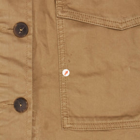 Baukjen Taupe Drake Organic Cotton Utility Jacket