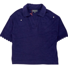 Wyse Navy Polo Top