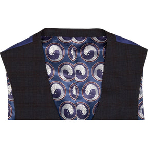 Moss Bros Navy Waistcoat