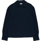 Moss Navy Long Sleeve Shirt