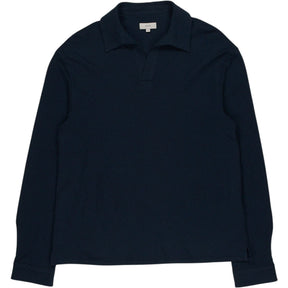 Moss Navy Long Sleeve Shirt