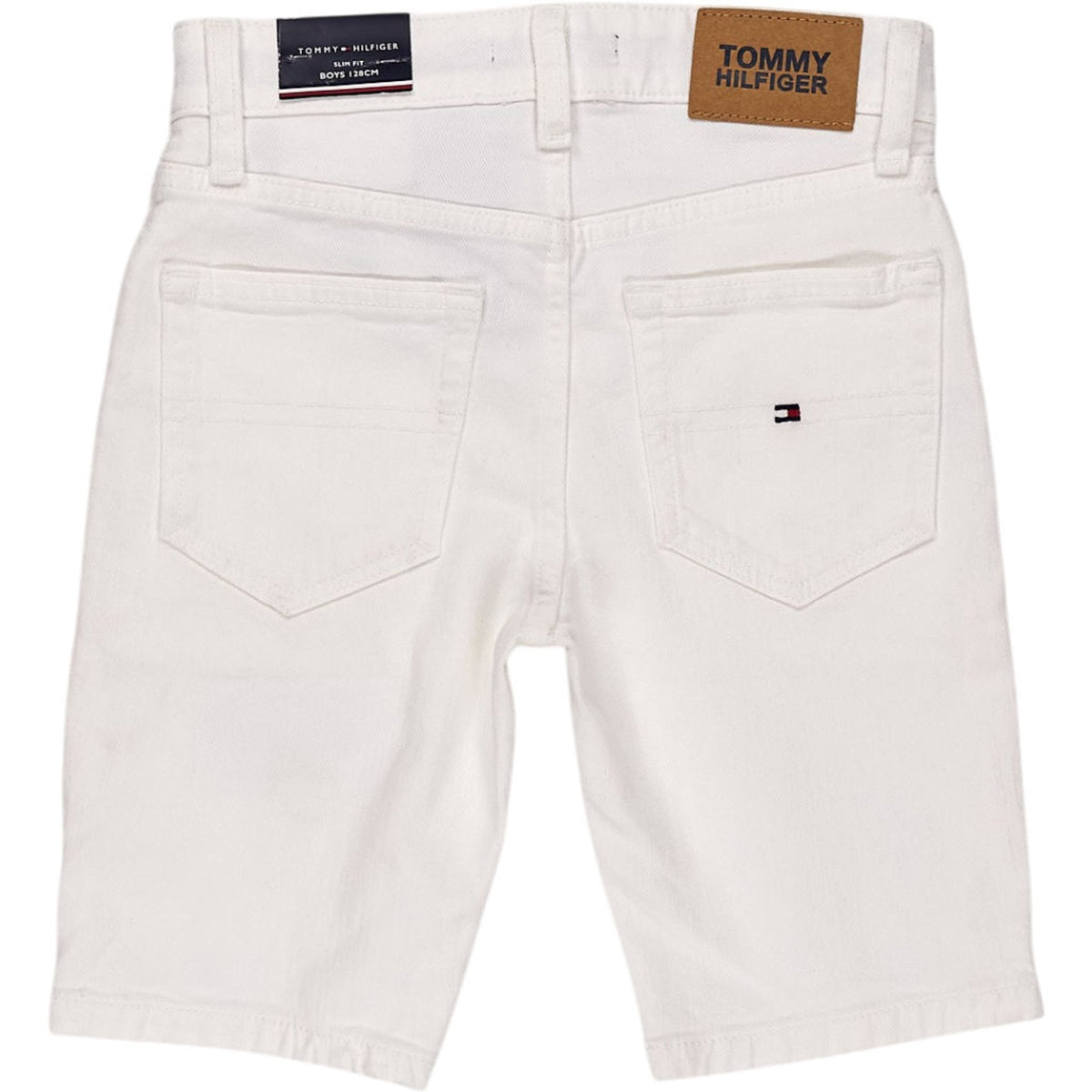 Tommy Hilfiger White Denim Shorts