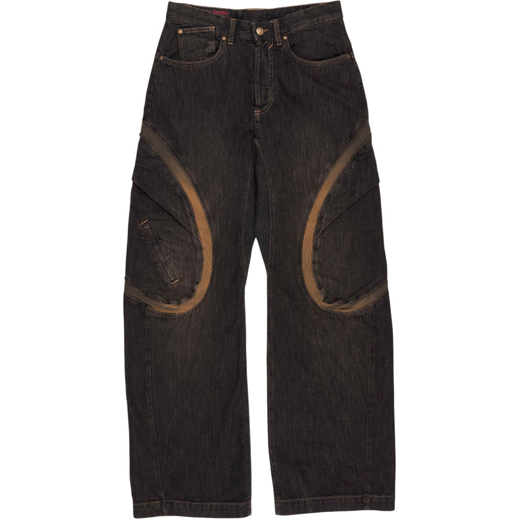 Pull & Bear Lueder Brown Denim Jeans