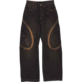 Pull & Bear Lueder Brown Denim Jeans