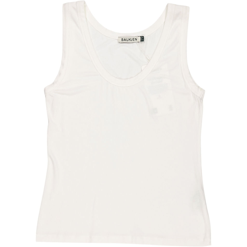 Baukjen Pure White Brenna Vest Top