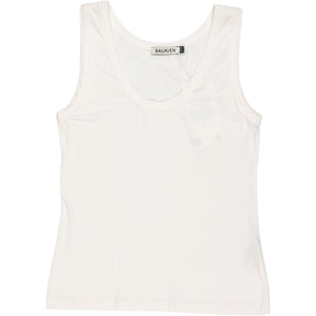Baukjen Pure White Brenna Vest Top