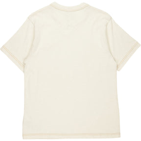 Nike Cream Short Sleeve Knit Top