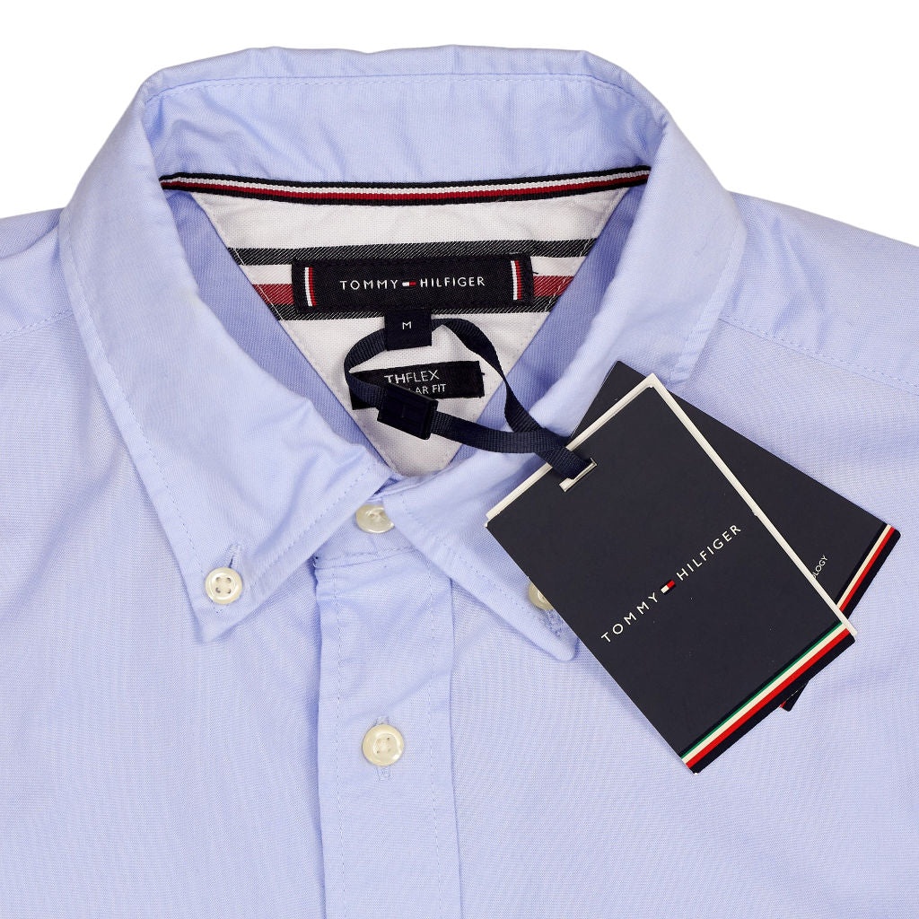 Tommy Hilfiger Sky Blue Flex Poplin Shirt