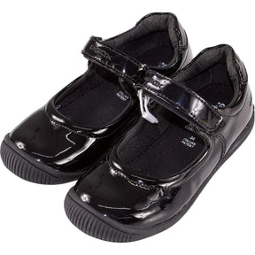 Geox Black Patent Mary Jane Shoes