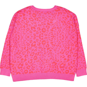 NRBY Pink Leopard Print Jumper