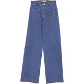 Baukjen Washed Indigo Blue Organic Cotton Lou Jeans