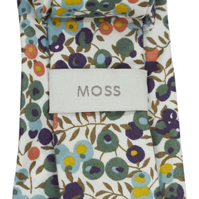 Moss x Liberty Fabric Multicolour Floral Cotton Tie Bundle  x 3