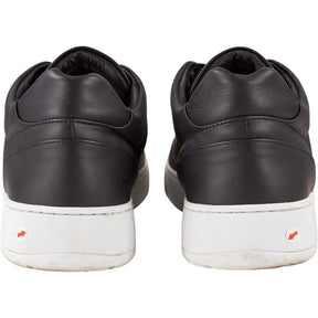 ETQ Black Low 4 Leather Trainers