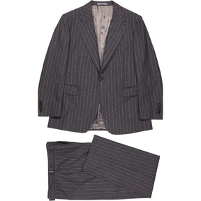 Richard Anderson Grey Pinstripe Suit