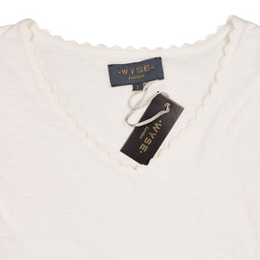 WYSE White Elvira Tee