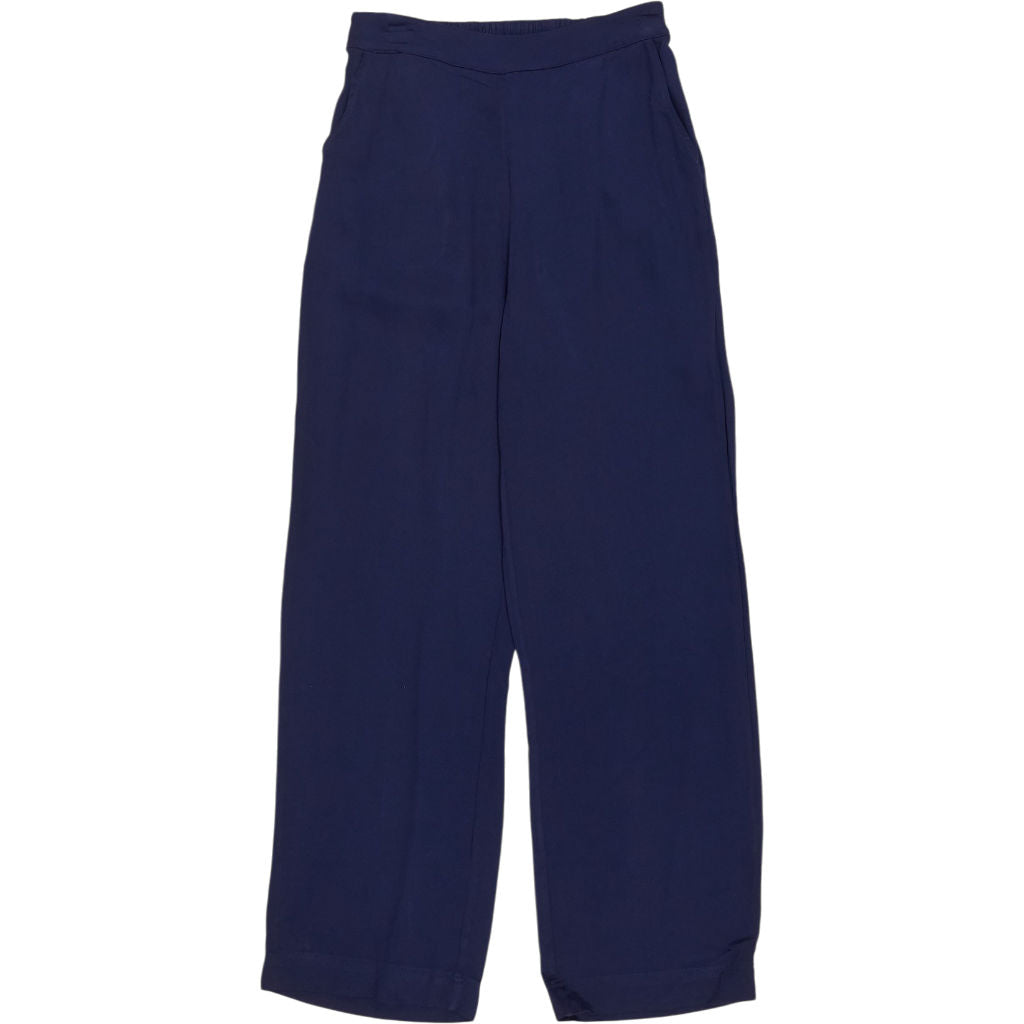 NRBY Navy Viscose Drawstring Trousers