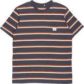 Passenger Ebony Orange Stripe T-Shirt