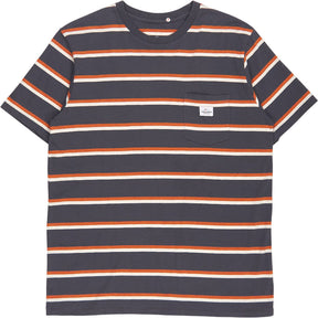 Passenger Ebony Orange Stripe T-Shirt