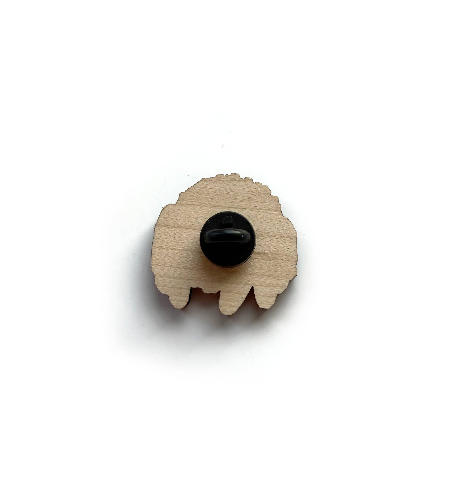 Jumping Spider Wooden Pin
