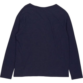 Hush Midnight Navy Cotton Slub Avalon Tee
