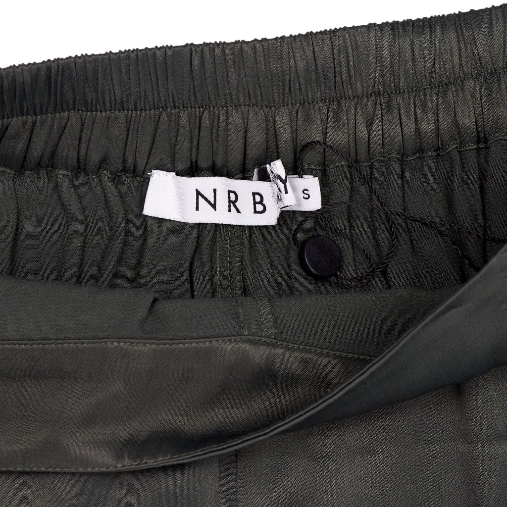 NRBY Black Viscose Trousers