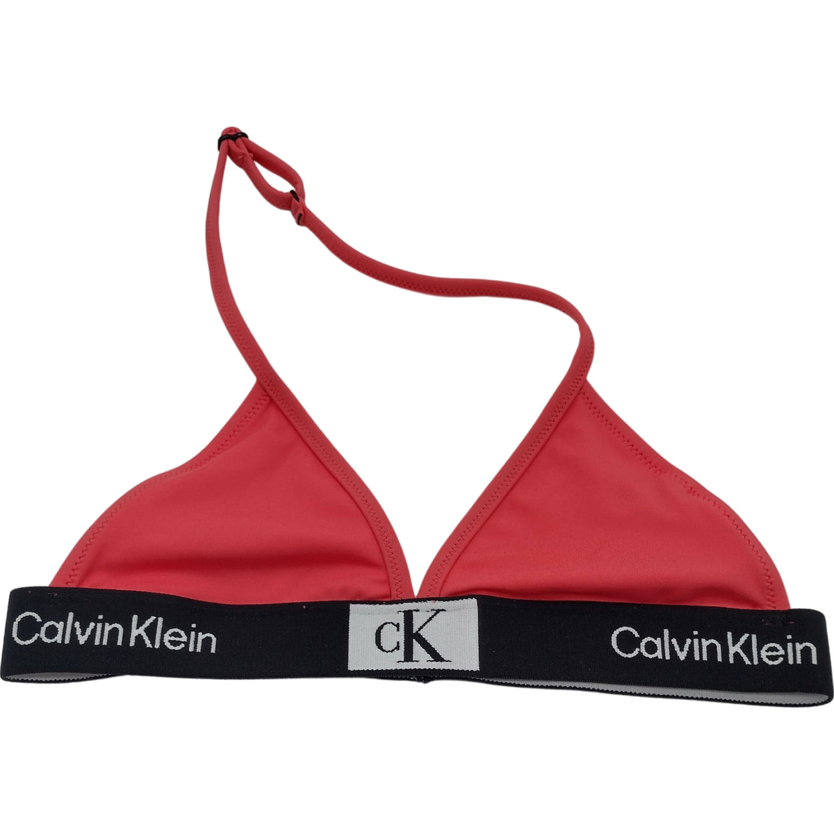 Calvin Klein Pink Swim Bikini Top