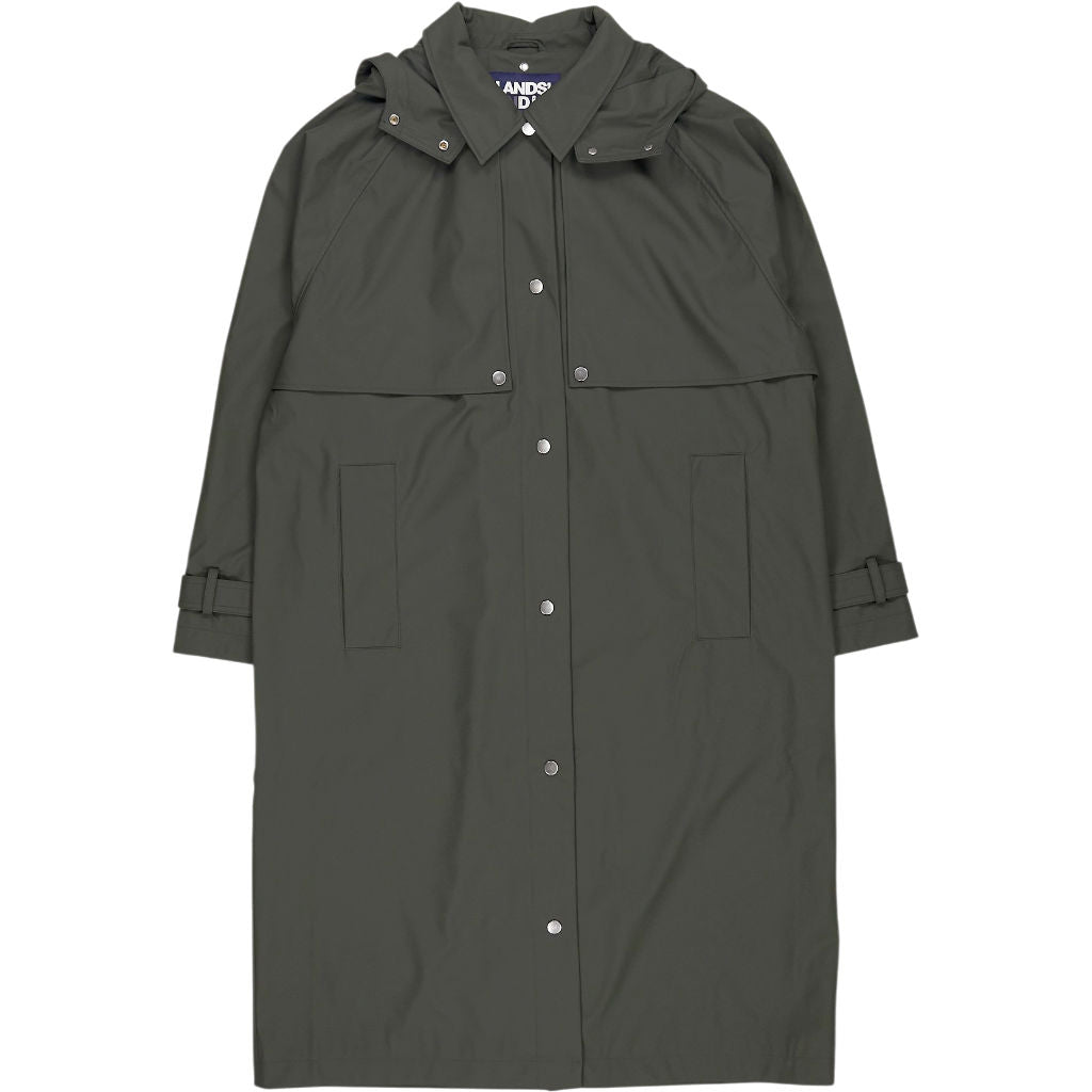 Lands' End Green Raincoat