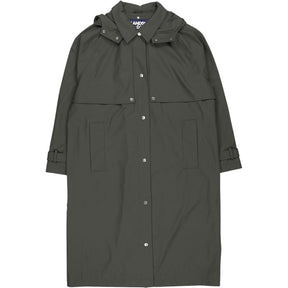 Lands' End Green Raincoat