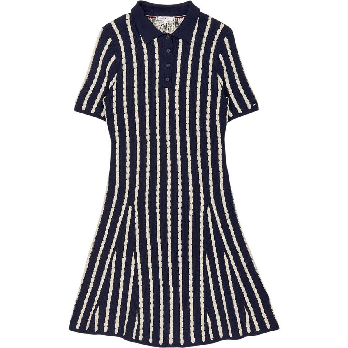 Tommy Hilfiger Navy Stripe Polo Dress