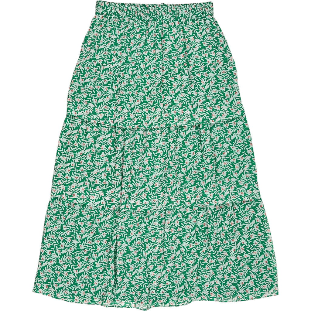 Hush Green Hallie Layered Floral Skirt