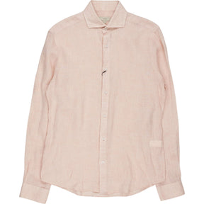 Moss Pink Linen Shirt