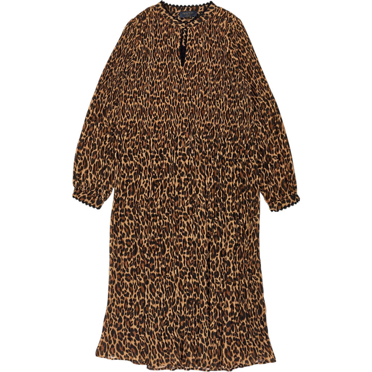 WYSE Brown Leopard Print Dress