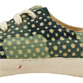 YMC Green Polka Dot Trainers