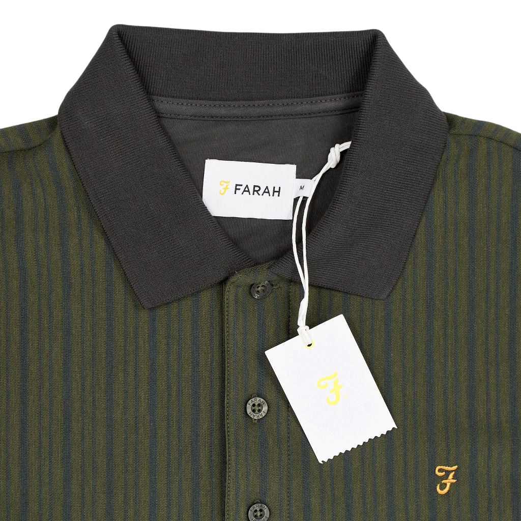 Farah Rosemary Cooper Stripe Polo Shirt