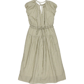 Hush Green Check Midi Dress