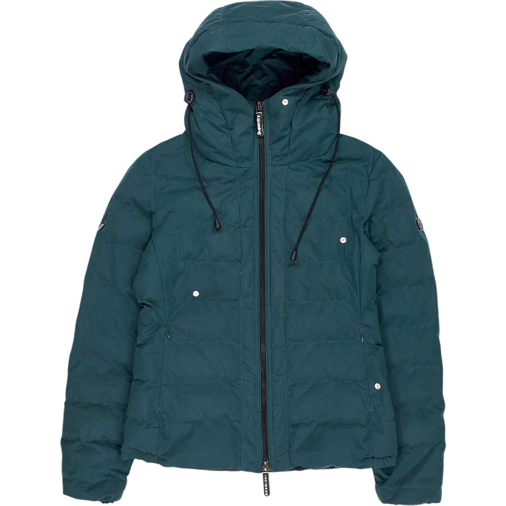 Superdry Green Microfibre JKT Jacket