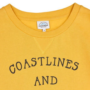 Passenger Yellow Crew Neck Sweatshirt