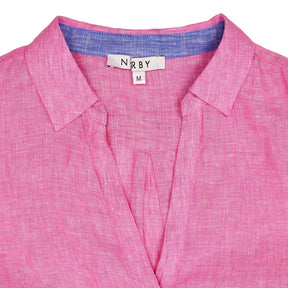 NRBY Pink Linen Top