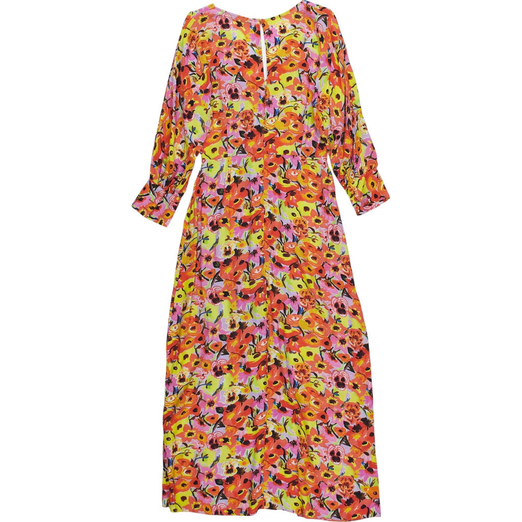 OMNES Floral Midi Dress