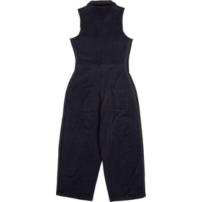 WYSE Black Towelling Jumpsuit
