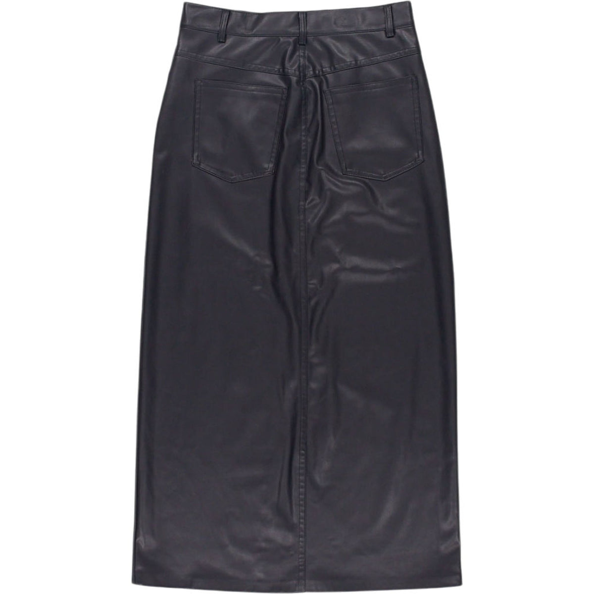 Pull & Bear Black Midi Skirt