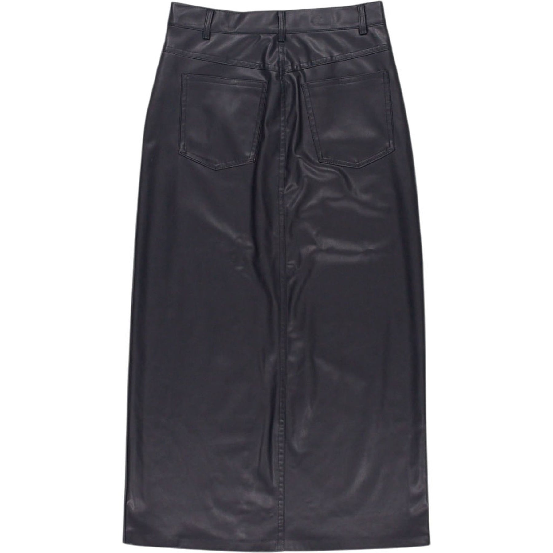 Pull & Bear Black Midi Skirt