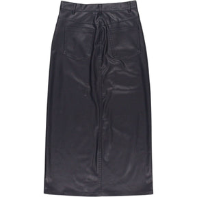 Pull & Bear Black Midi Skirt