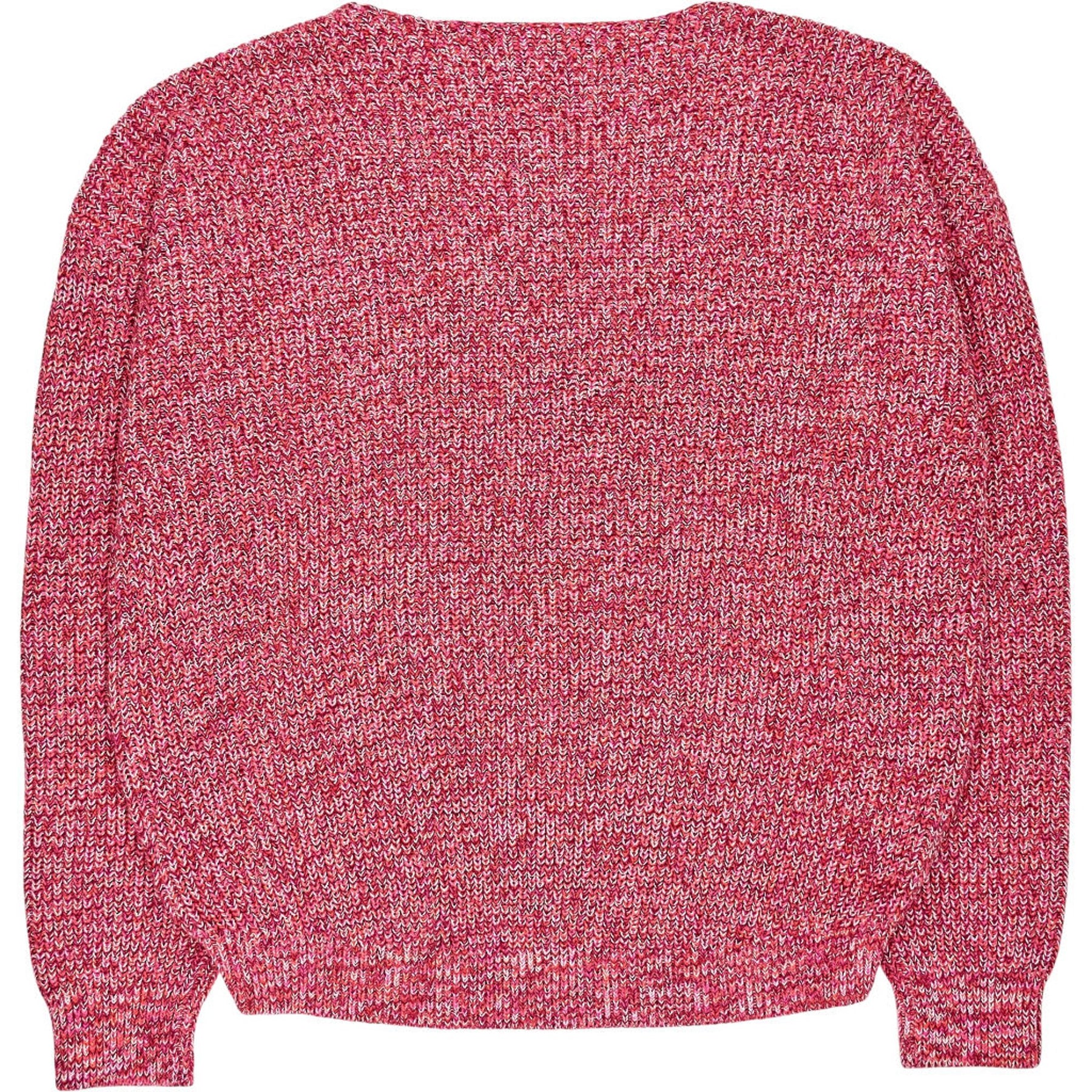 NRBY Pink V-Neck Knit Jumper