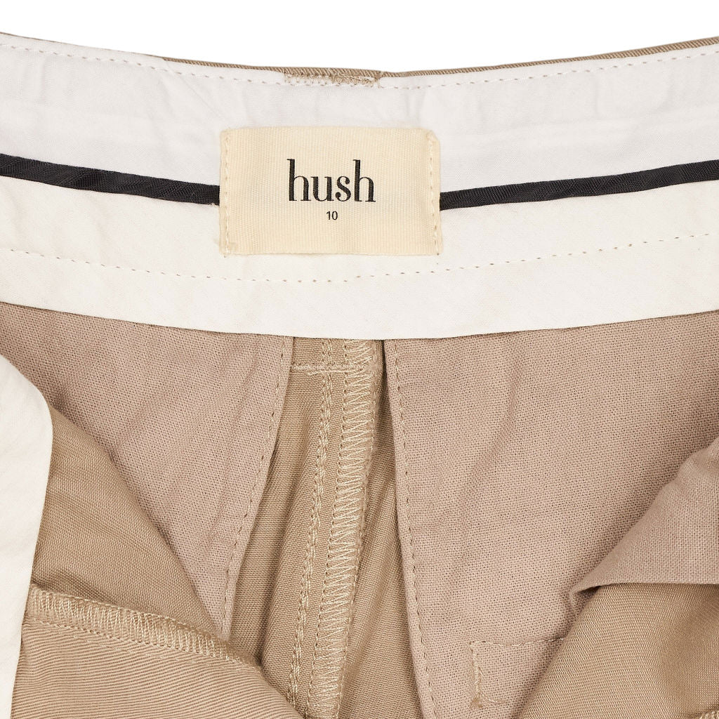 Hush Washed Brown Tommy Chino Trousers