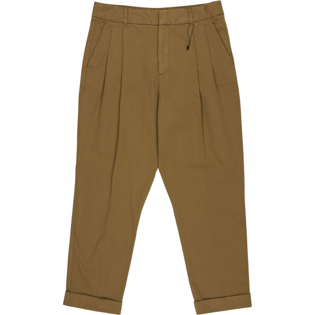 Masscob Brown Cotton Punat Trousers