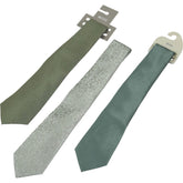 Moss Green Floral Pattern Silk Tie Bundle x 3