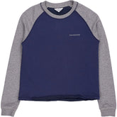 Passenger Blue Grey Raglan Sweatshirt