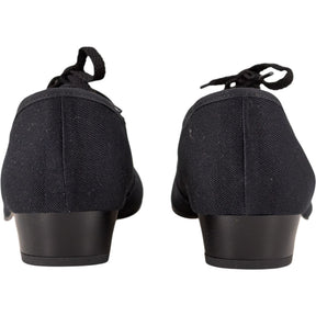 Freed of London Black Canvas Tap Shoes