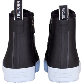 Tretorn Black Rubber Ankle Boots